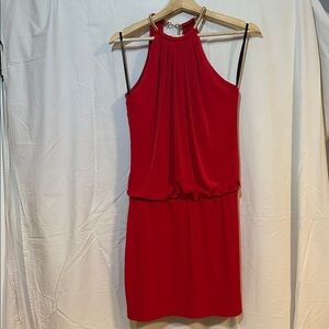 Jessica Simpson Vibrant Red Mini Dress